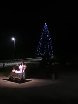 Blagoslov adventno-božičnega drevesa na Razkrižju 3